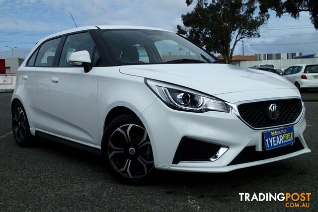 2022 MG MG3 AUTO EXCITE (WITH NAVIGATION) SZP1 MY22 HATCH, 5 DOORS, 5 SEATS