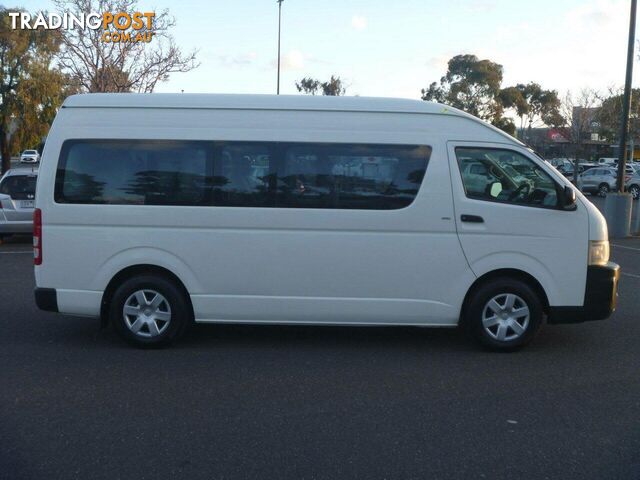 2009 TOYOTA HIACE COMMUTER TRH223R MY07 UPGRADE PEOPLE MOVER, 3 DOORS, 14 SEATS