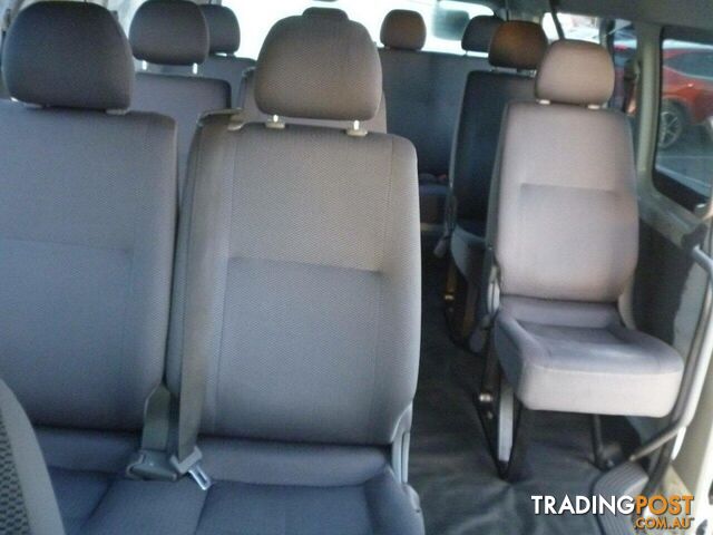 2009 TOYOTA HIACE COMMUTER TRH223R MY07 UPGRADE PEOPLE MOVER, 3 DOORS, 14 SEATS