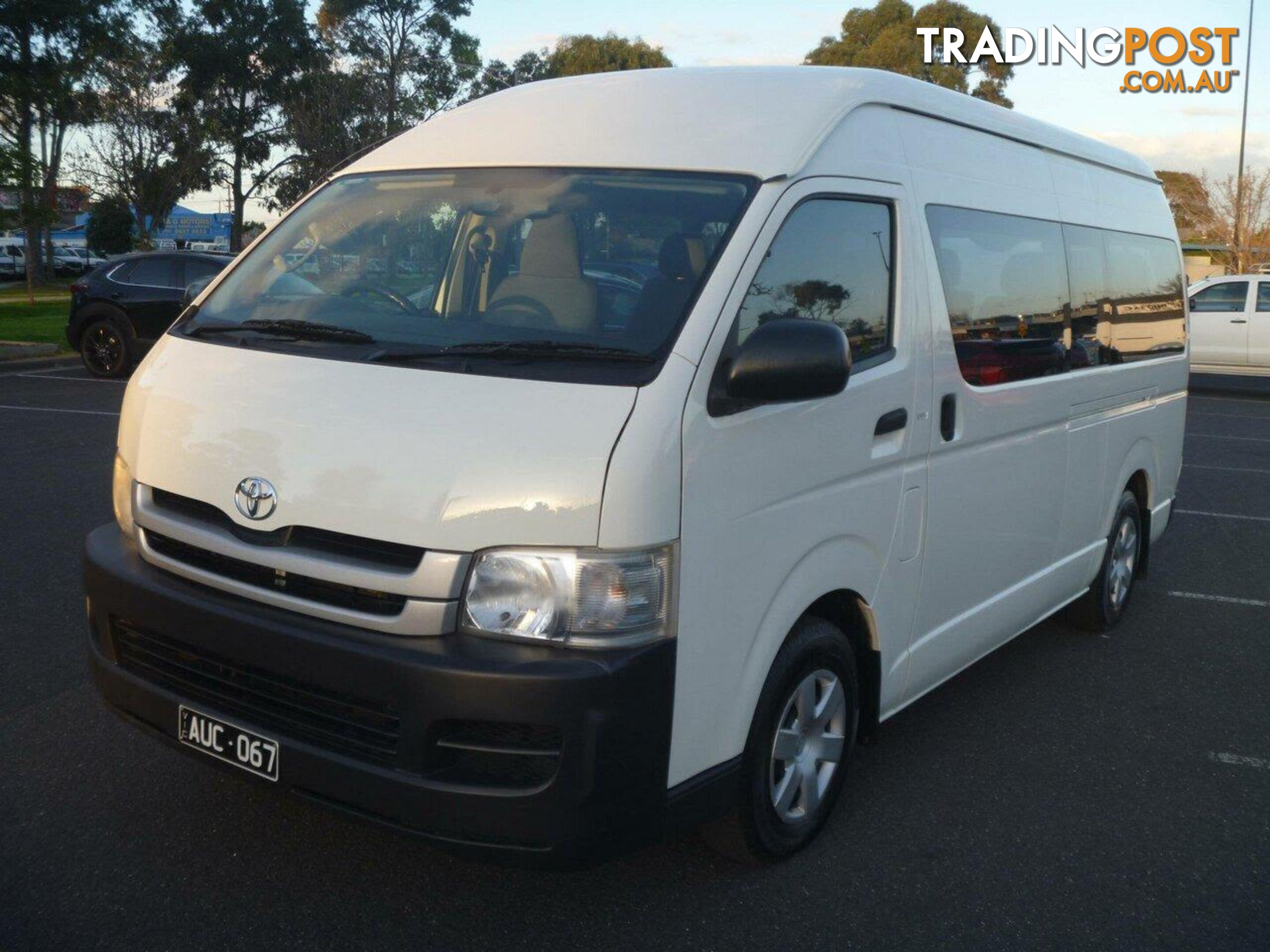 2009 TOYOTA HIACE COMMUTER TRH223R MY07 UPGRADE PEOPLE MOVER, 3 DOORS, 14 SEATS