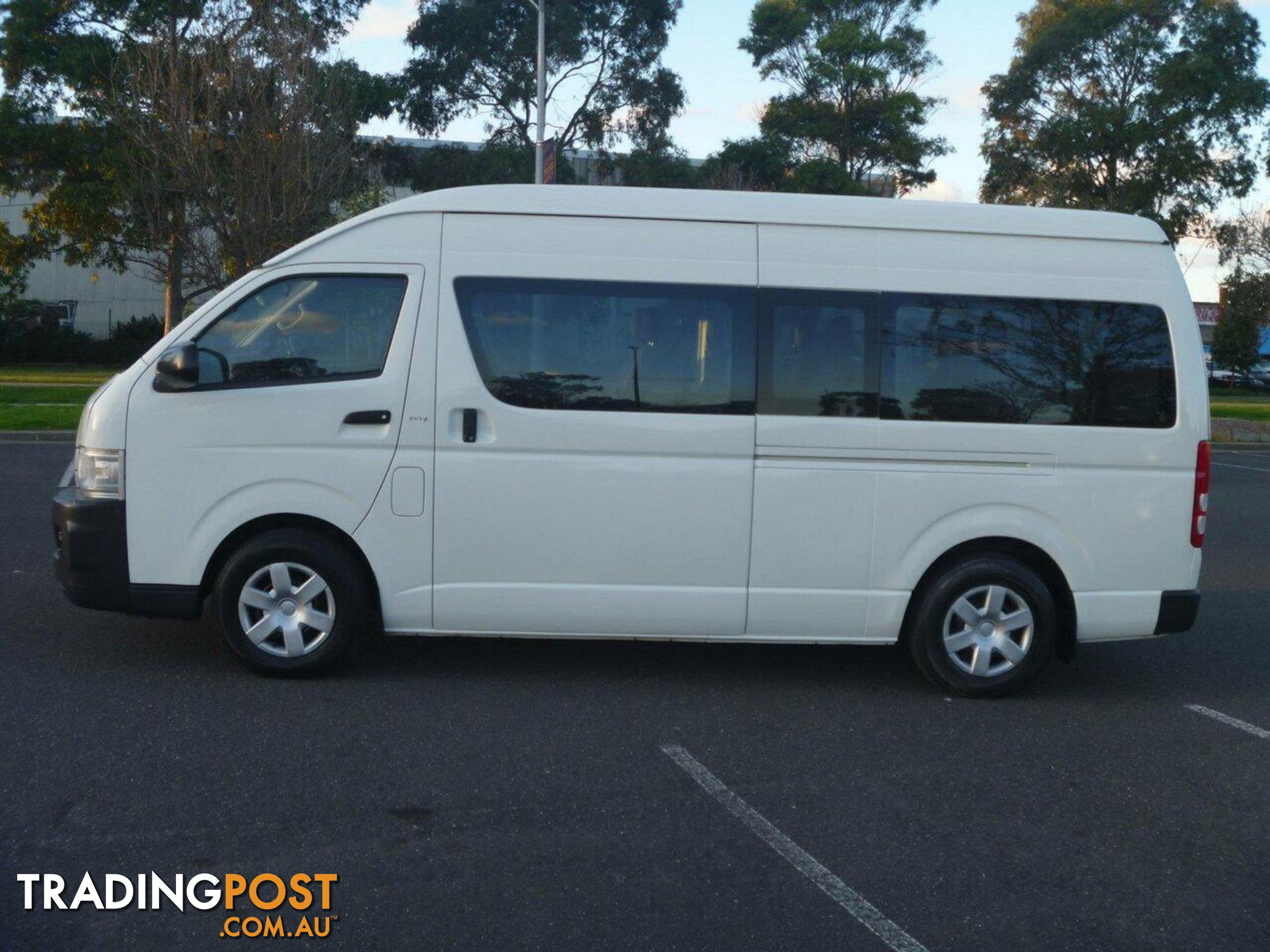 2009 TOYOTA HIACE COMMUTER TRH223R MY07 UPGRADE PEOPLE MOVER, 3 DOORS, 14 SEATS