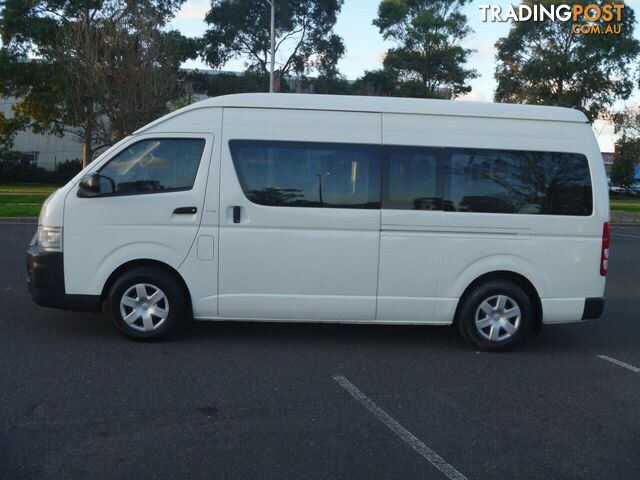 2009 TOYOTA HIACE COMMUTER TRH223R MY07 UPGRADE PEOPLE MOVER, 3 DOORS, 14 SEATS