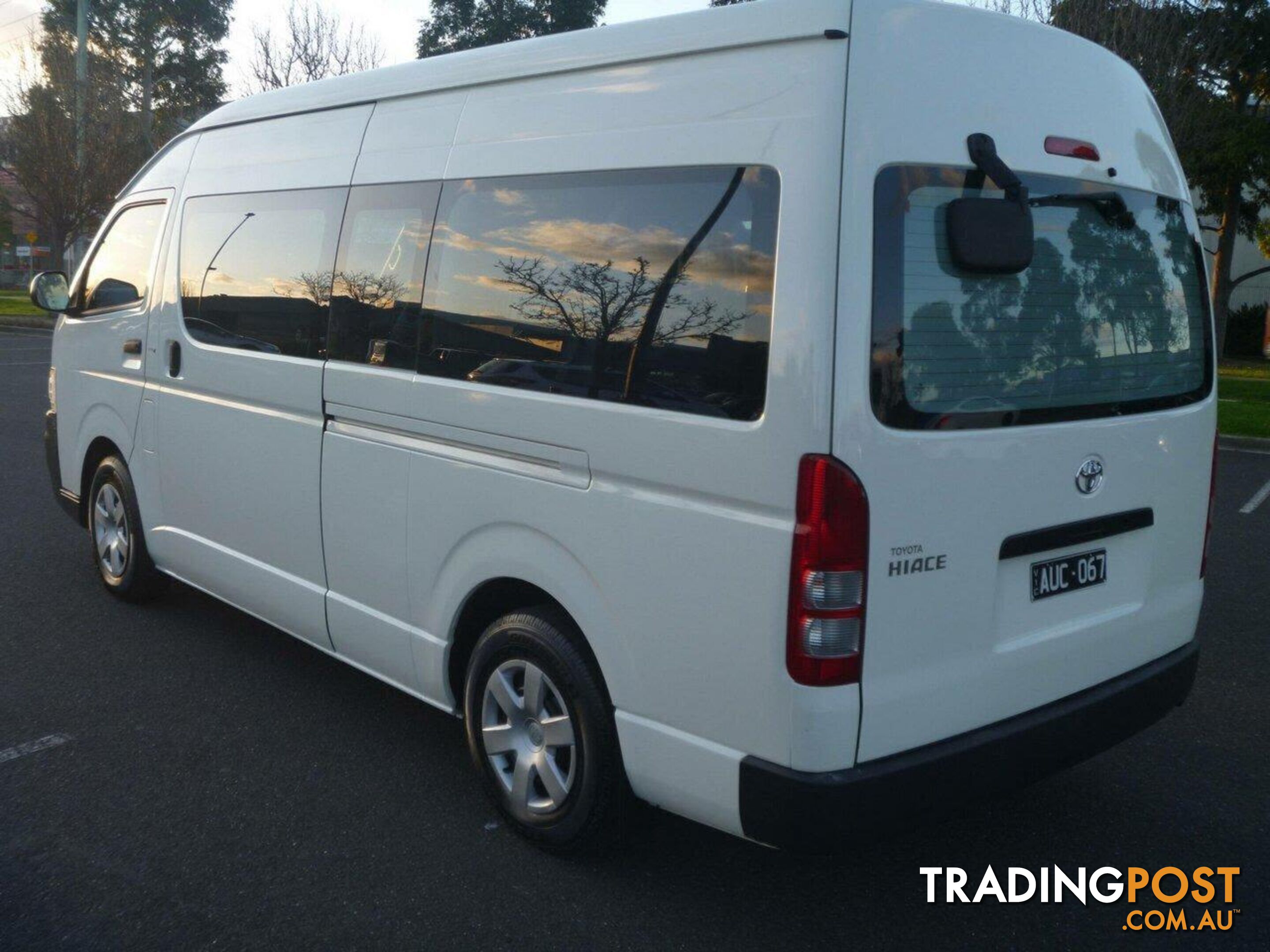 2009 TOYOTA HIACE COMMUTER TRH223R MY07 UPGRADE PEOPLE MOVER, 3 DOORS, 14 SEATS