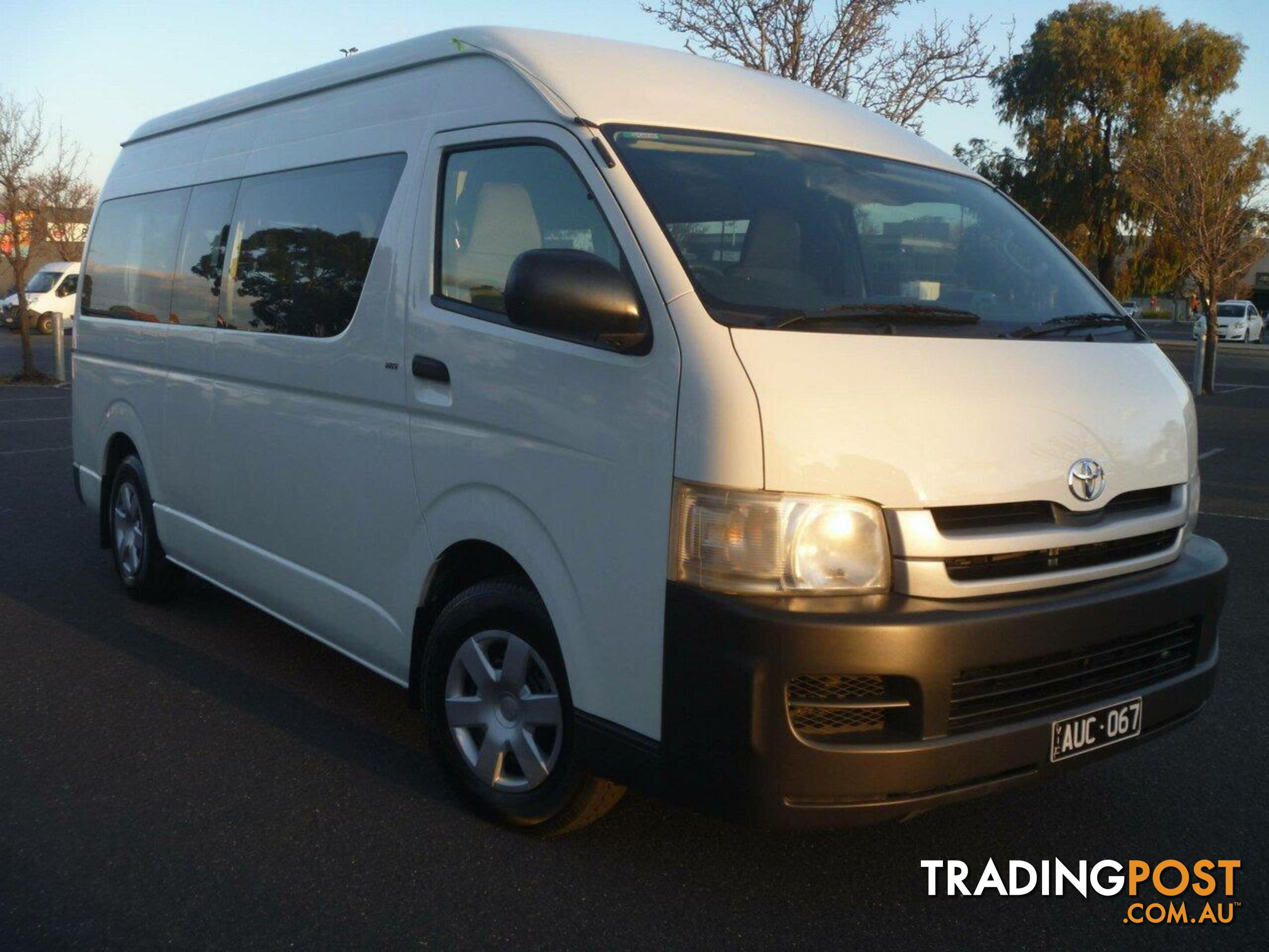 2009 TOYOTA HIACE COMMUTER TRH223R MY07 UPGRADE PEOPLE MOVER, 3 DOORS, 14 SEATS