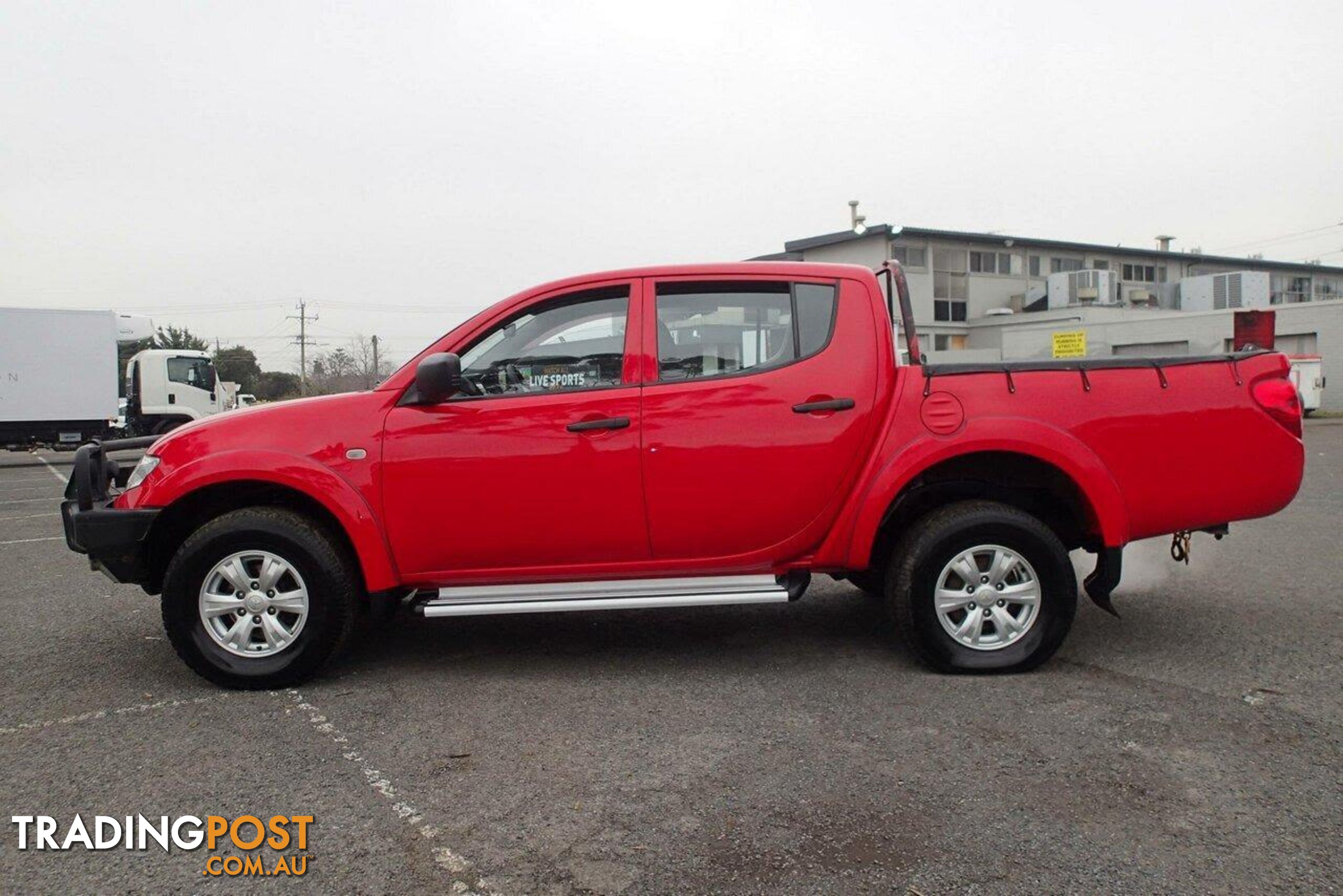 2014 MITSUBISHI TRITON GLX (4X4) MN MY15 UTE TRAY, 4 DOORS, 5 SEATS