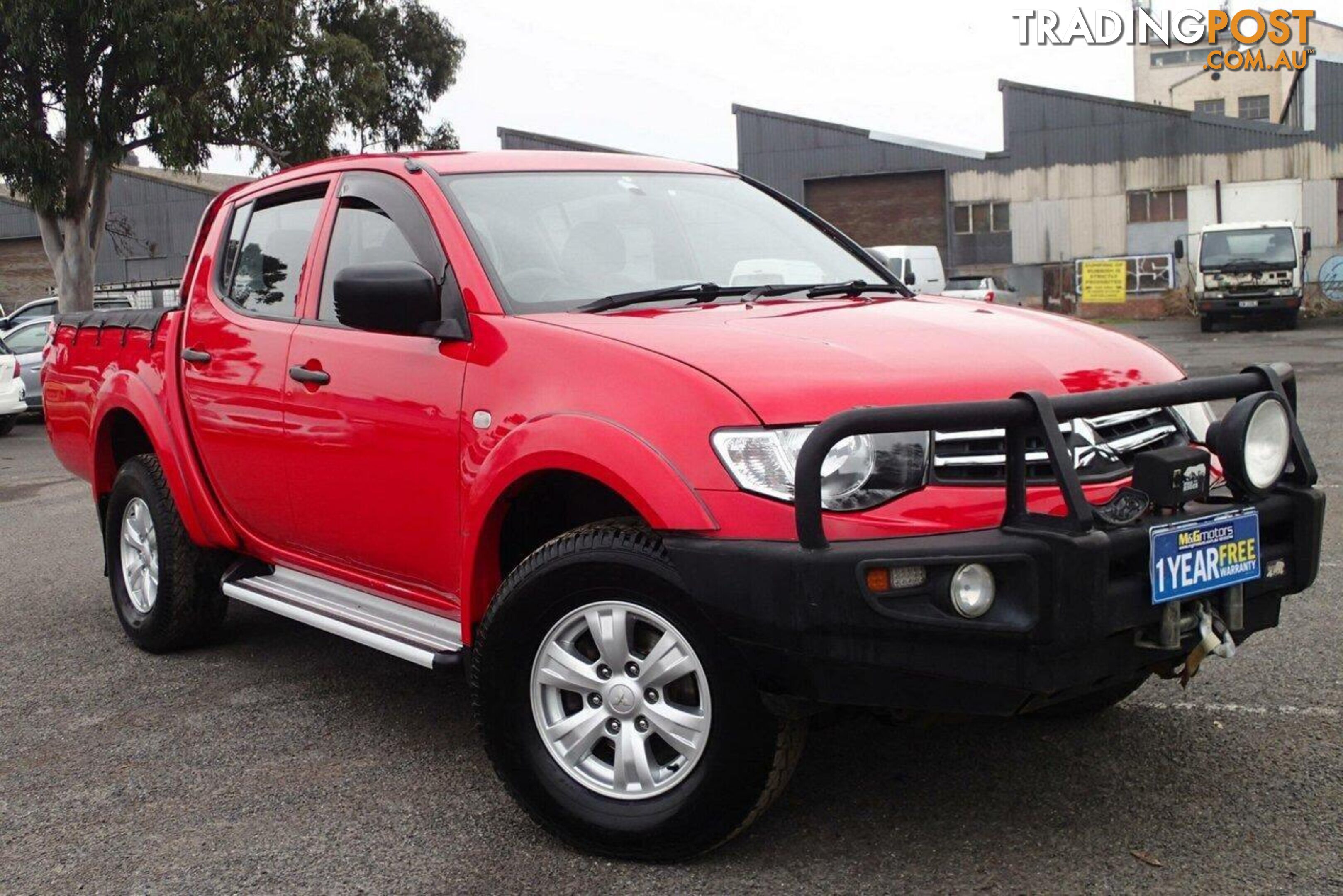 2014 MITSUBISHI TRITON GLX (4X4) MN MY15 UTE TRAY, 4 DOORS, 5 SEATS