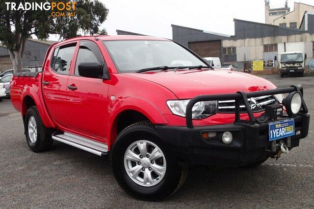 2014 MITSUBISHI TRITON GLX (4X4) MN MY15 UTE TRAY, 4 DOORS, 5 SEATS