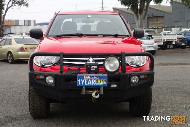 2014 MITSUBISHI TRITON GLX (4X4) MN MY15 UTE TRAY, 4 DOORS, 5 SEATS