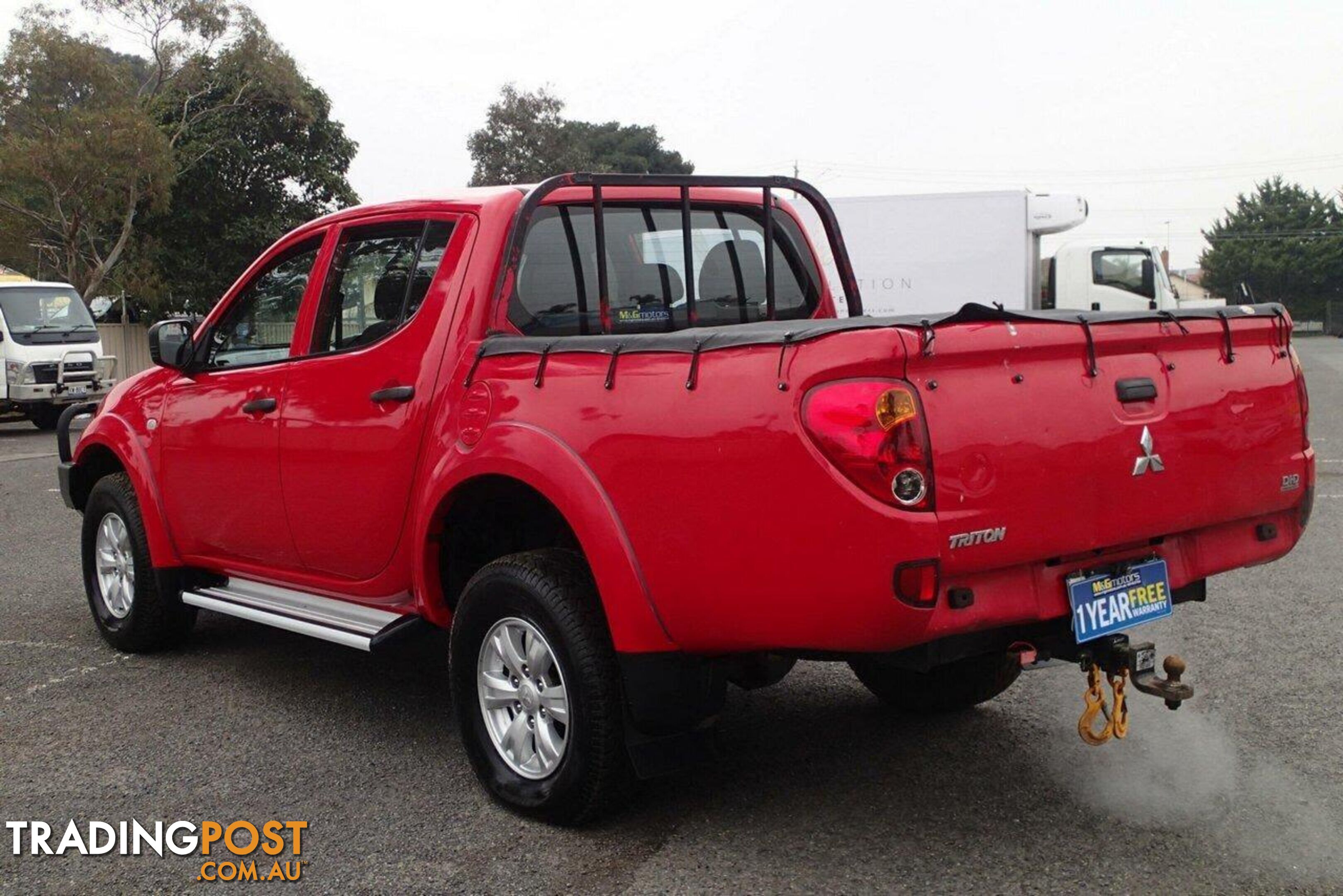 2014 MITSUBISHI TRITON GLX (4X4) MN MY15 UTE TRAY, 4 DOORS, 5 SEATS