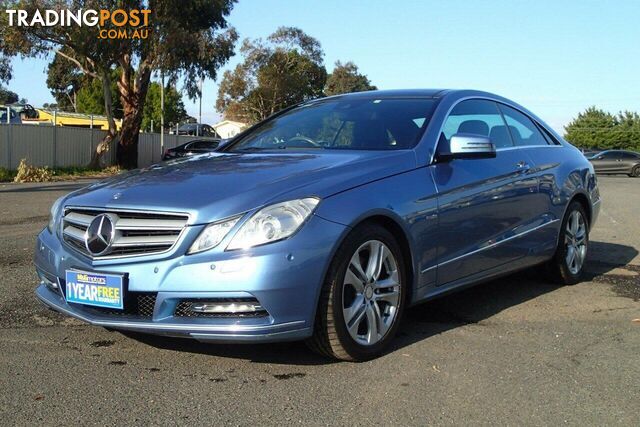 2011 MERCEDES-BENZ E250 CDI AVANTGARDE 207 MY11 COUPE, 2 DOORS, 4 SEATS