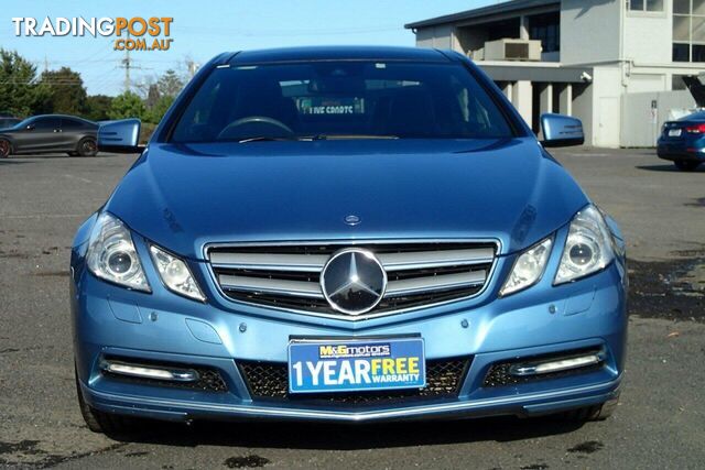 2011 MERCEDES-BENZ E250 CDI AVANTGARDE 207 MY11 COUPE, 2 DOORS, 4 SEATS