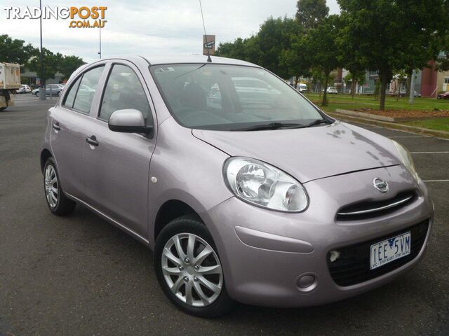 2012 NISSAN MICRA ST-L K13 HATCH, 5 DOORS, 5 SEATS