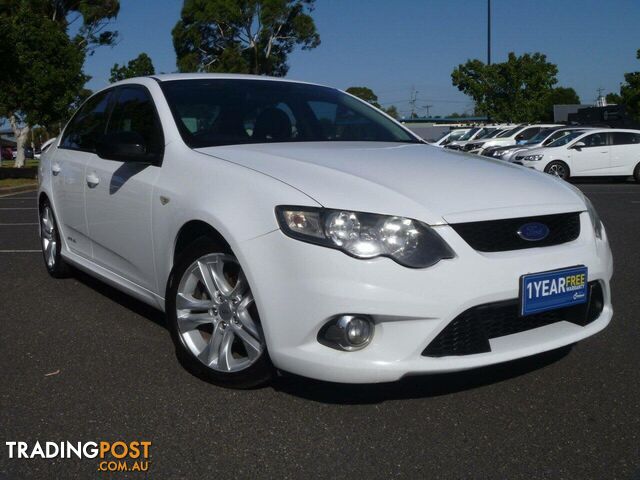 2009 FORD FALCON XR6 FG SEDAN, 4 DOORS, 5 SEATS