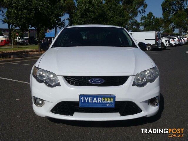 2009 FORD FALCON XR6 FG SEDAN, 4 DOORS, 5 SEATS