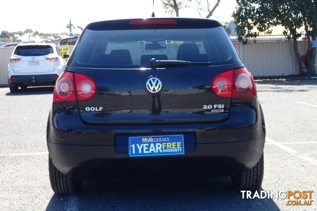 2009 VOLKSWAGEN GOLF 2.0 FSI PACIFIC 1K MY09 HATCH, 5 DOORS, 5 SEATS