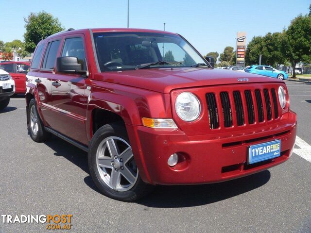 2008 JEEP PATRIOT SPORT MK SUV, 4 DOORS, 5 SEATS