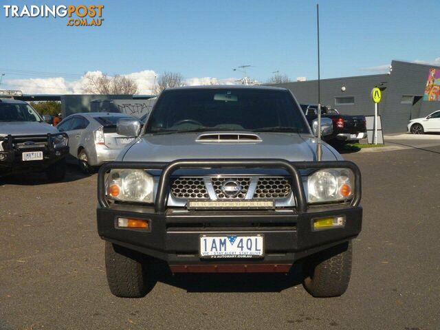 2012 NISSAN NAVARA ST-R (4X4) D22 SERIES 5 UTE TRAY, 4 DOORS, 5 SEATS