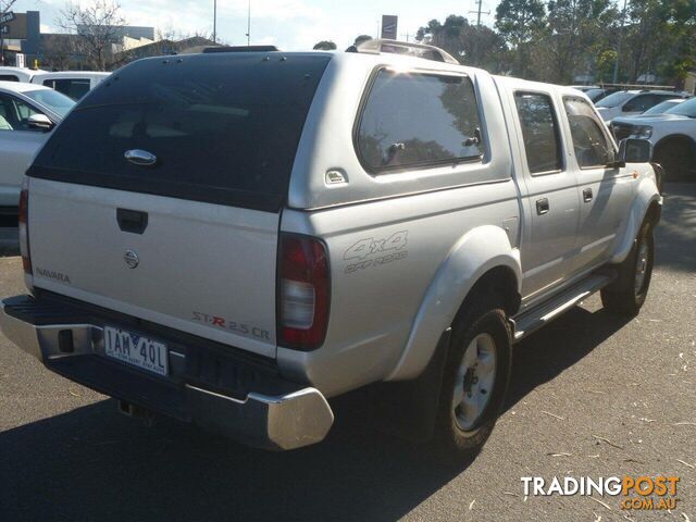 2012 NISSAN NAVARA ST-R (4X4) D22 SERIES 5 UTE TRAY, 4 DOORS, 5 SEATS