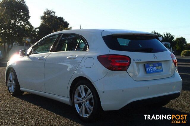 2016 MERCEDES-BENZ A180  176 MY16 HATCH, 5 DOORS, 5 SEATS