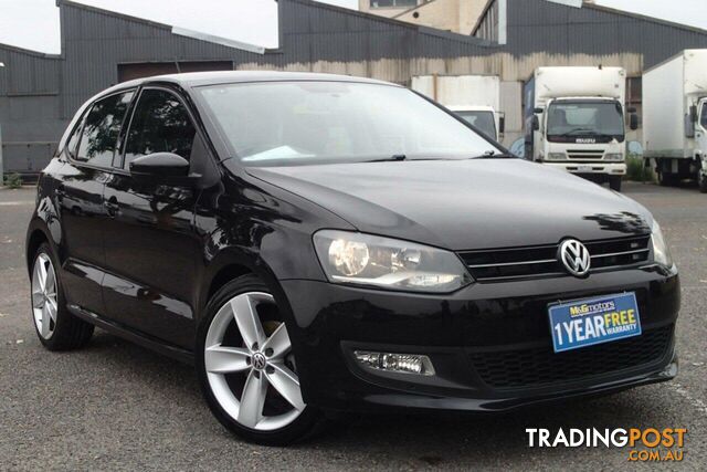 2013 VOLKSWAGEN POLO 77 TSI COMFORTLINE 6R MY13 HATCH, 5 DOORS, 5 SEATS