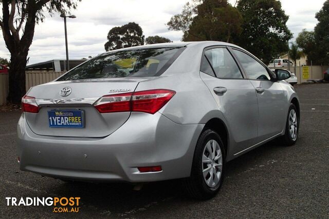 2014 TOYOTA COROLLA ASCENT ZRE152R MY11 SEDAN, 4 DOORS, 5 SEATS