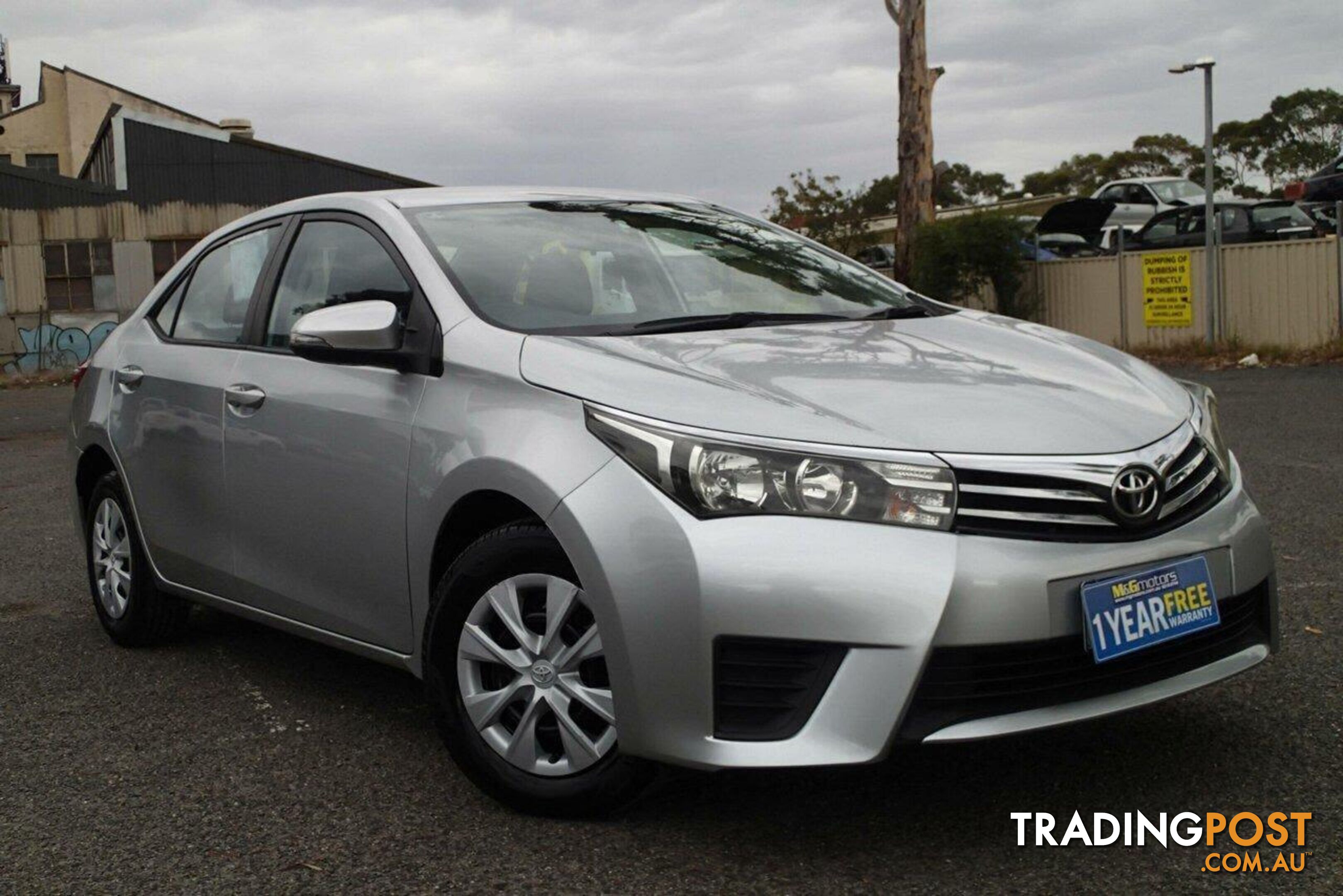 2014 TOYOTA COROLLA ASCENT ZRE152R MY11 SEDAN, 4 DOORS, 5 SEATS