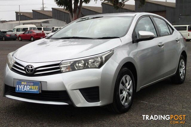 2014 TOYOTA COROLLA ASCENT ZRE152R MY11 SEDAN, 4 DOORS, 5 SEATS