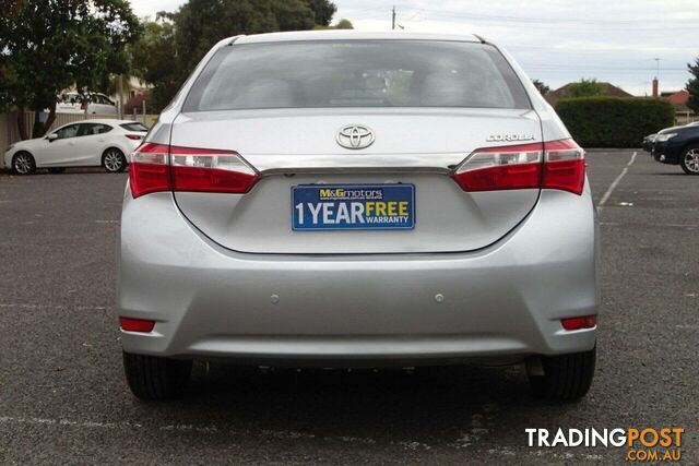 2014 TOYOTA COROLLA ASCENT ZRE152R MY11 SEDAN, 4 DOORS, 5 SEATS