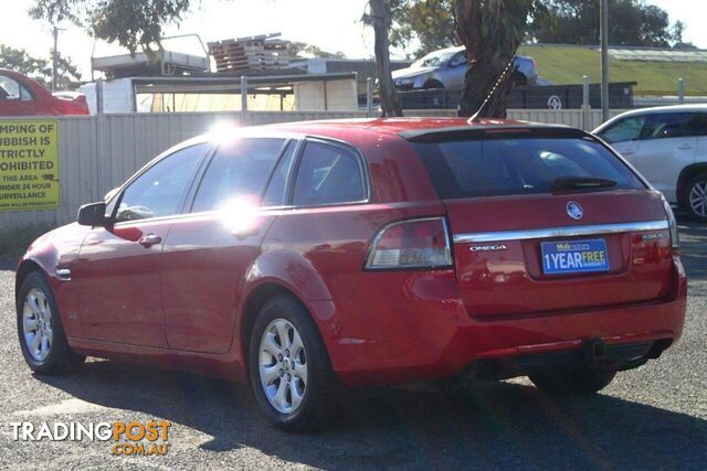 2012 HOLDEN COMMODORE OMEGA VE II MY12 WAGON, 4 DOORS, 5 SEATS