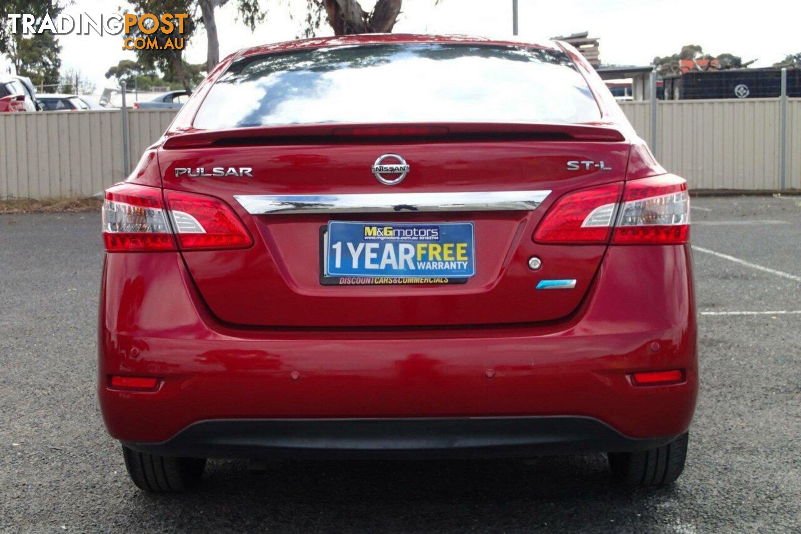 2013 NISSAN PULSAR ST-L B17 SEDAN