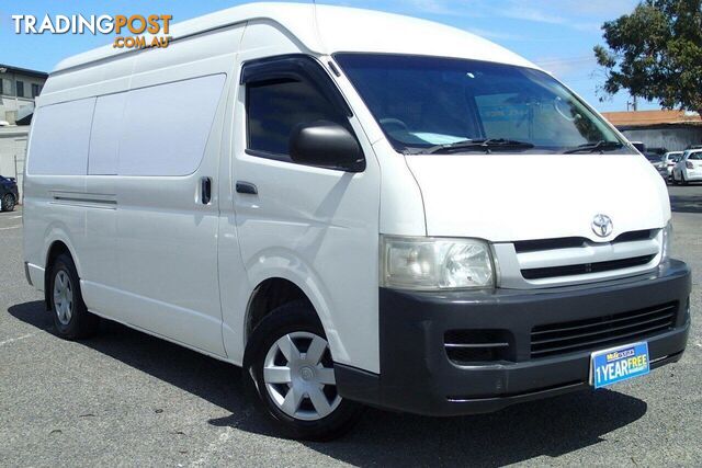 2006 TOYOTA HIACE SLWB TRH221R COMMERCIAL, 4 DOORS, 3 SEATS