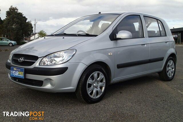 2010 HYUNDAI GETZ S TB MY09 HATCH, 5 DOORS, 5 SEATS