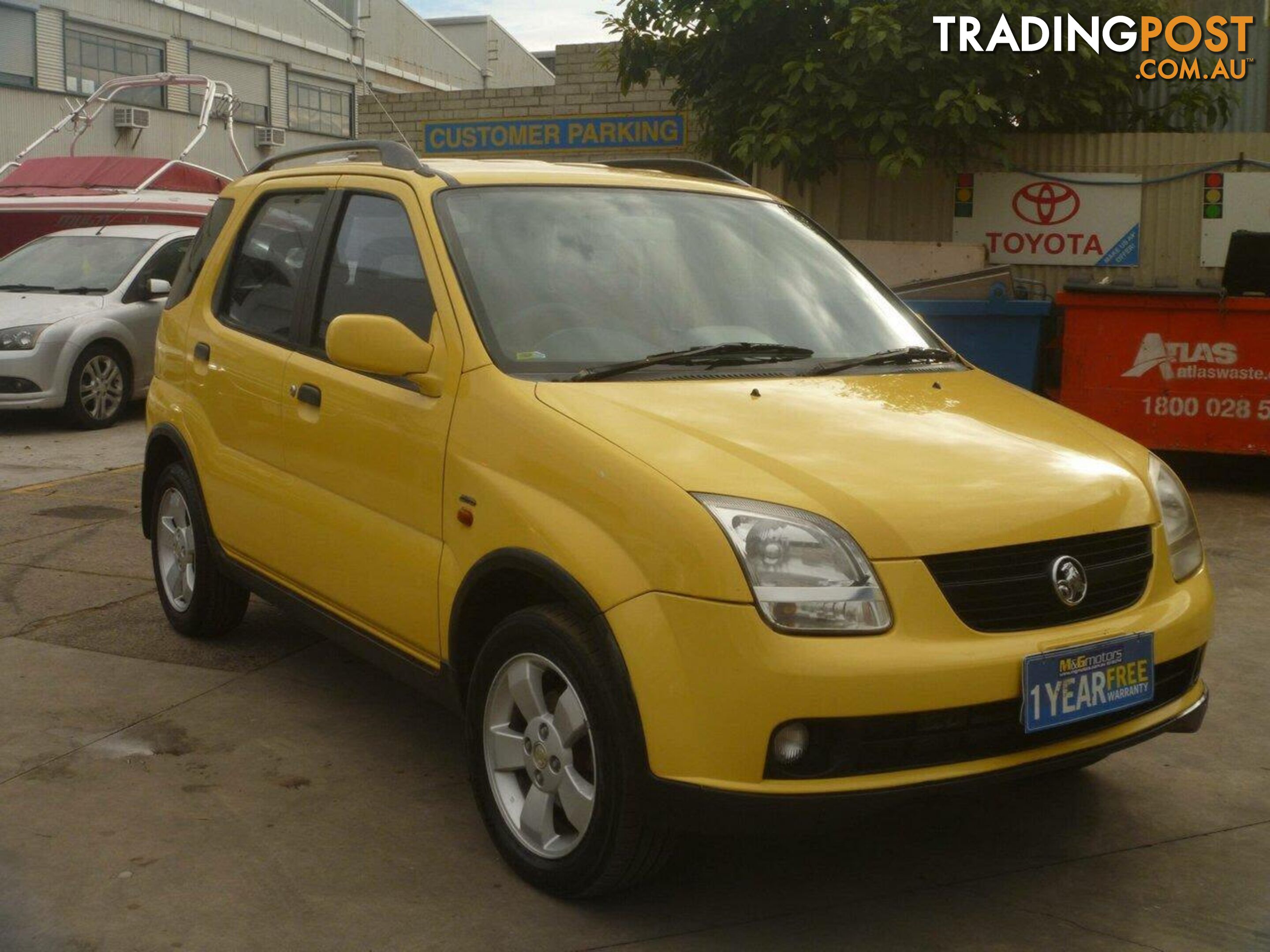 2002 HOLDEN CRUZE  YG SUV