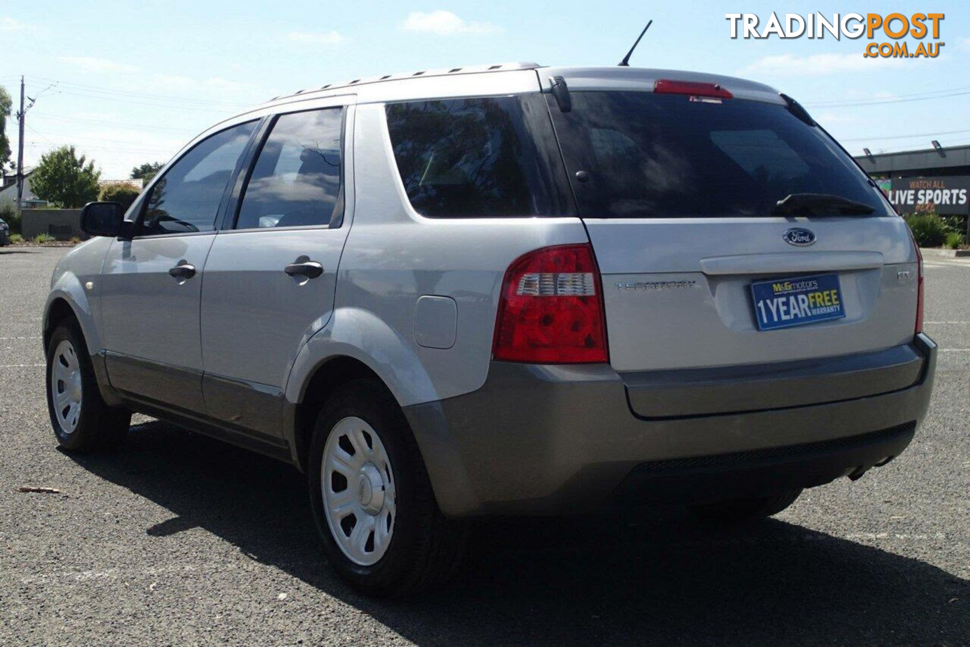 2005 FORD TERRITORY TX (RWD) SX SUV, 4 DOORS, 5 SEATS