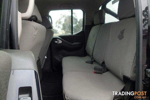 2013 NISSAN NAVARA ST-X (4X4) D40 MY12 UTE TRAY, 4 DOORS, 5 SEATS