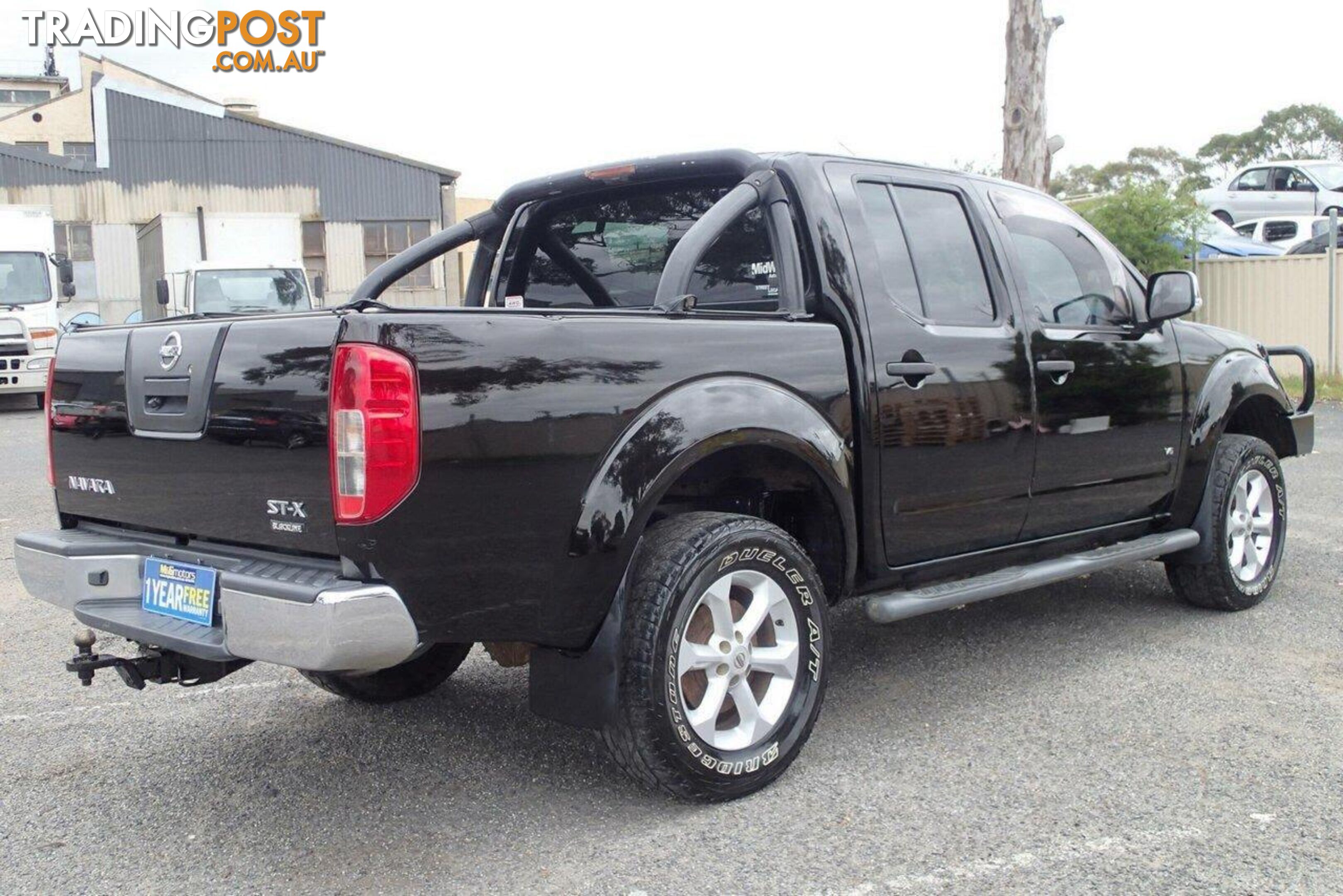 2013 NISSAN NAVARA ST-X (4X4) D40 MY12 UTE TRAY, 4 DOORS, 5 SEATS