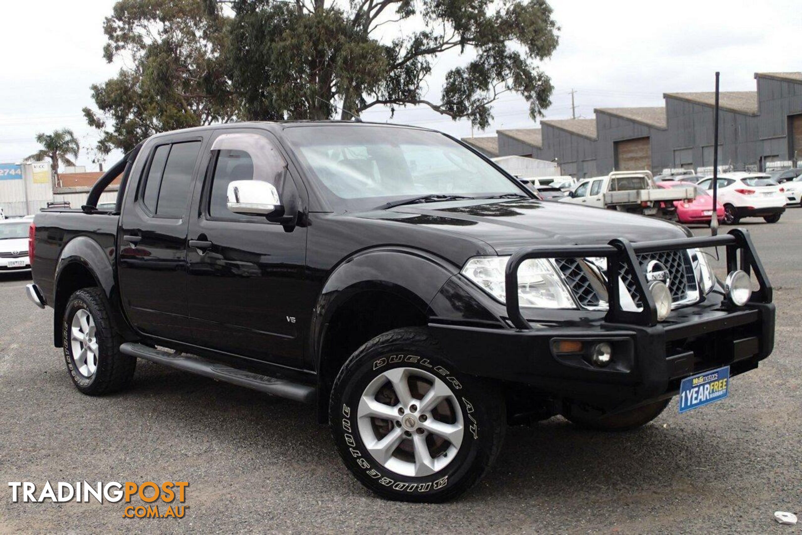 2013 NISSAN NAVARA ST-X (4X4) D40 MY12 UTE TRAY, 4 DOORS, 5 SEATS