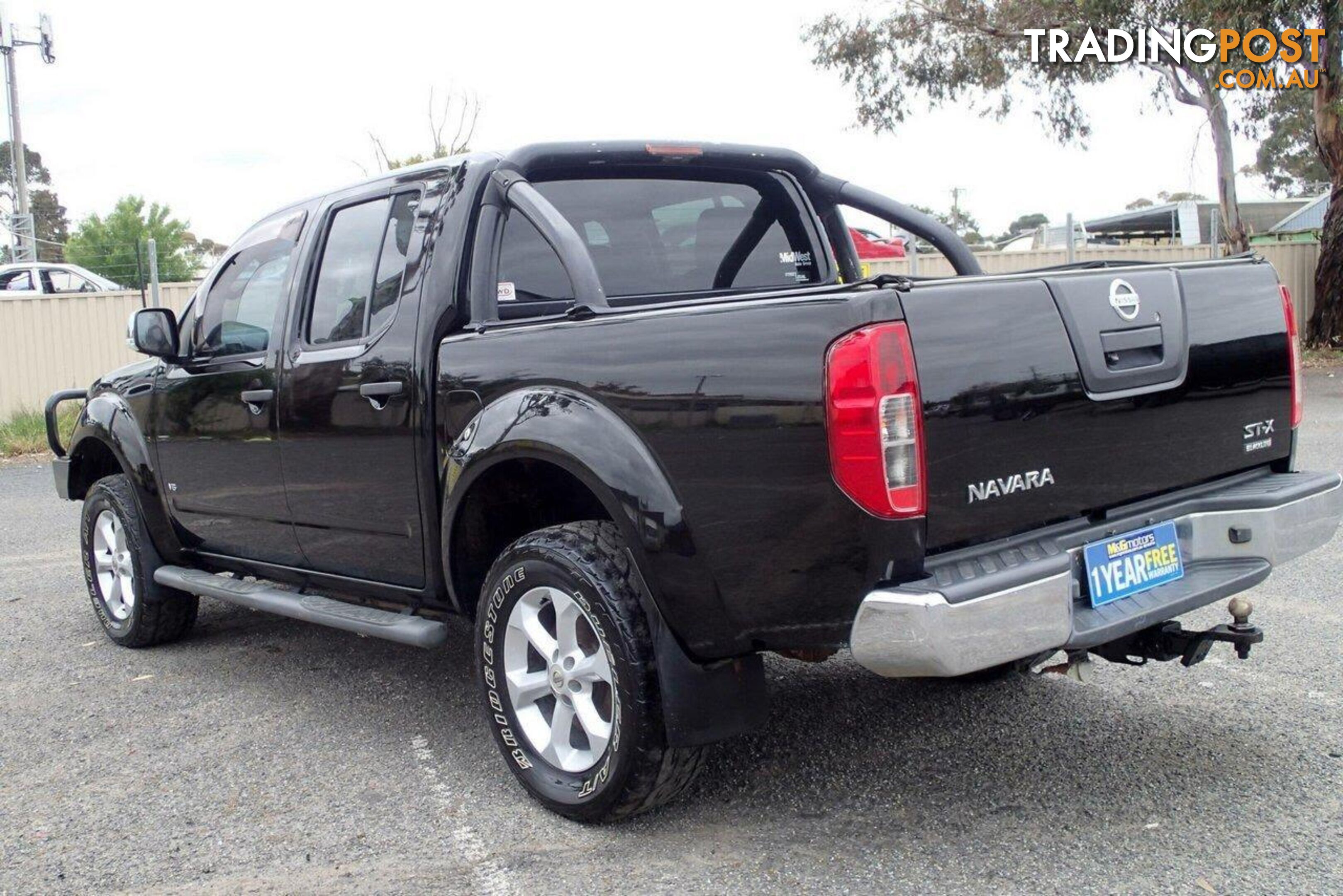 2013 NISSAN NAVARA ST-X (4X4) D40 MY12 UTE TRAY, 4 DOORS, 5 SEATS