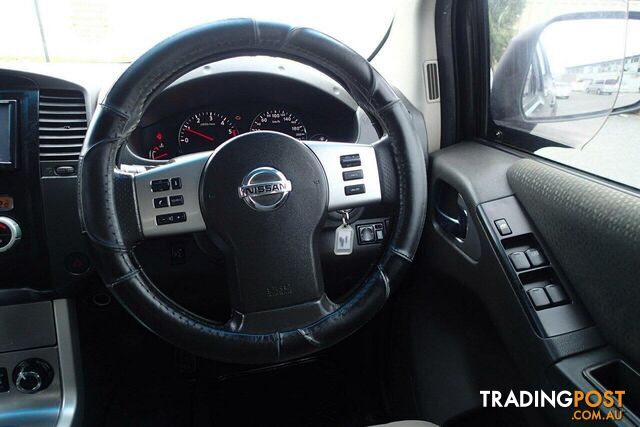 2013 NISSAN NAVARA ST-X (4X4) D40 MY12 UTE TRAY, 4 DOORS, 5 SEATS