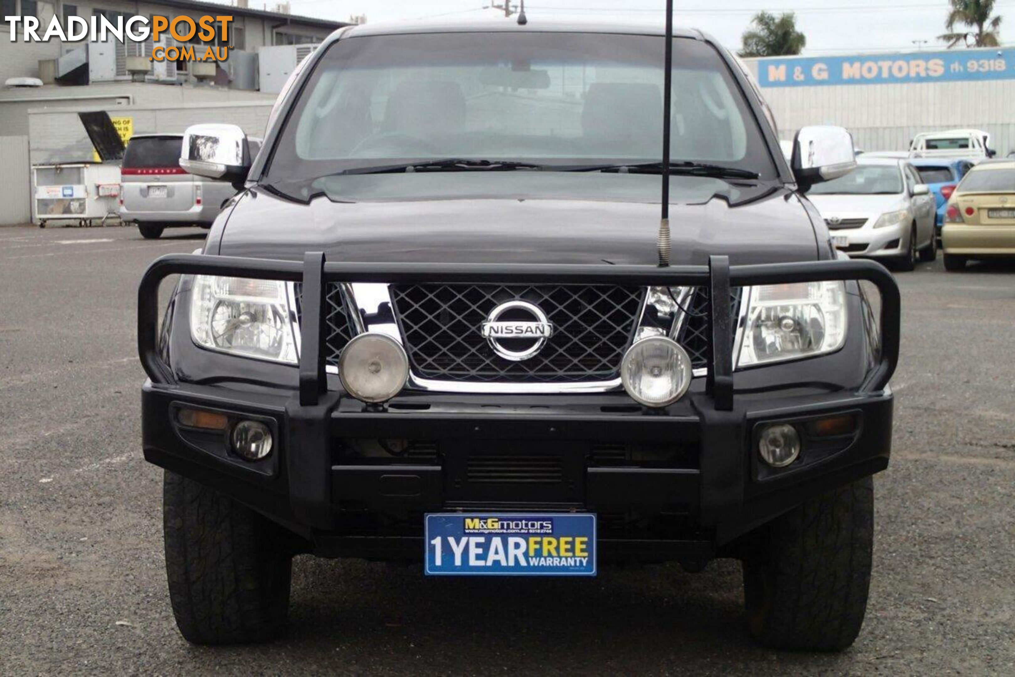 2013 NISSAN NAVARA ST-X (4X4) D40 MY12 UTE TRAY, 4 DOORS, 5 SEATS