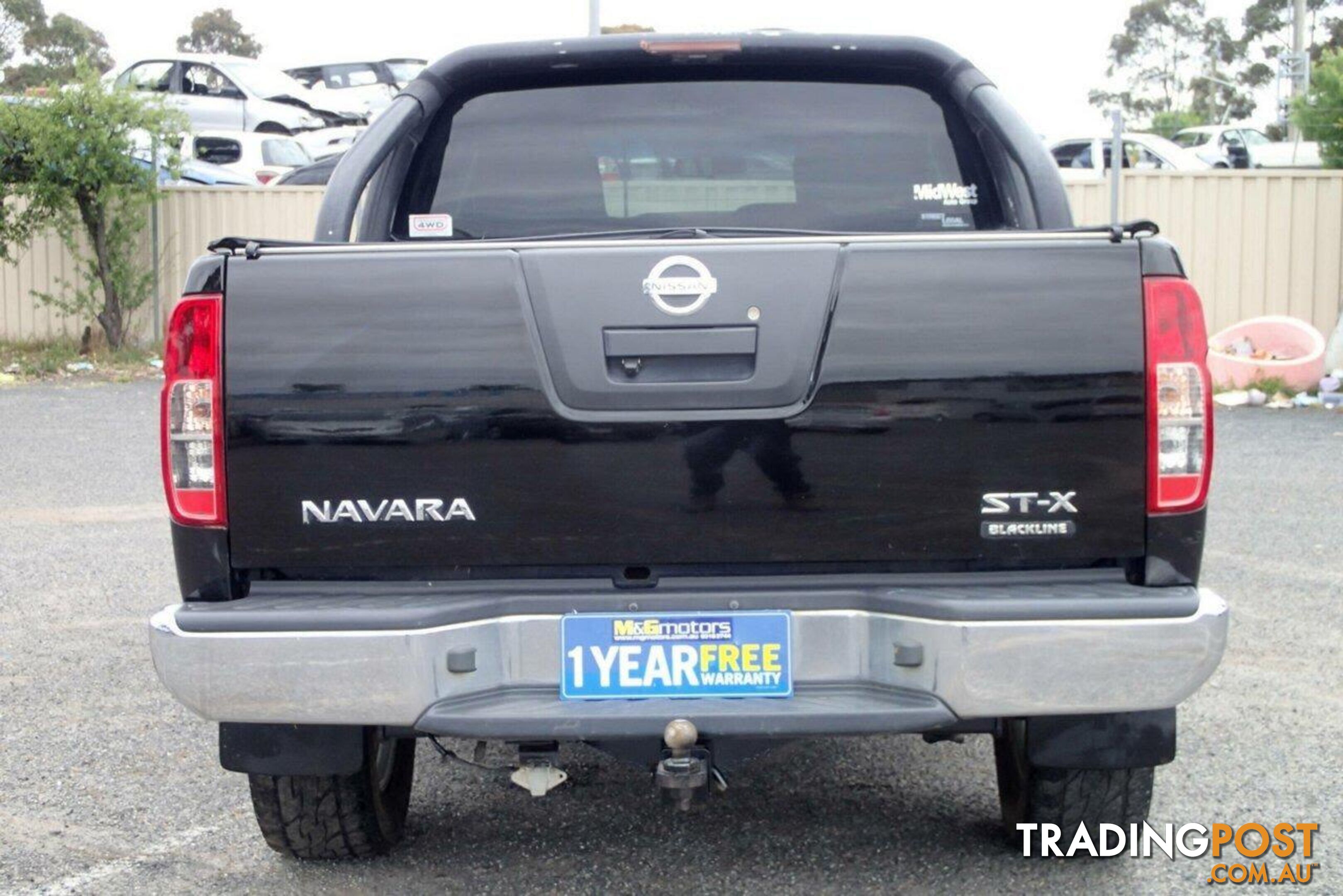 2013 NISSAN NAVARA ST-X (4X4) D40 MY12 UTE TRAY, 4 DOORS, 5 SEATS