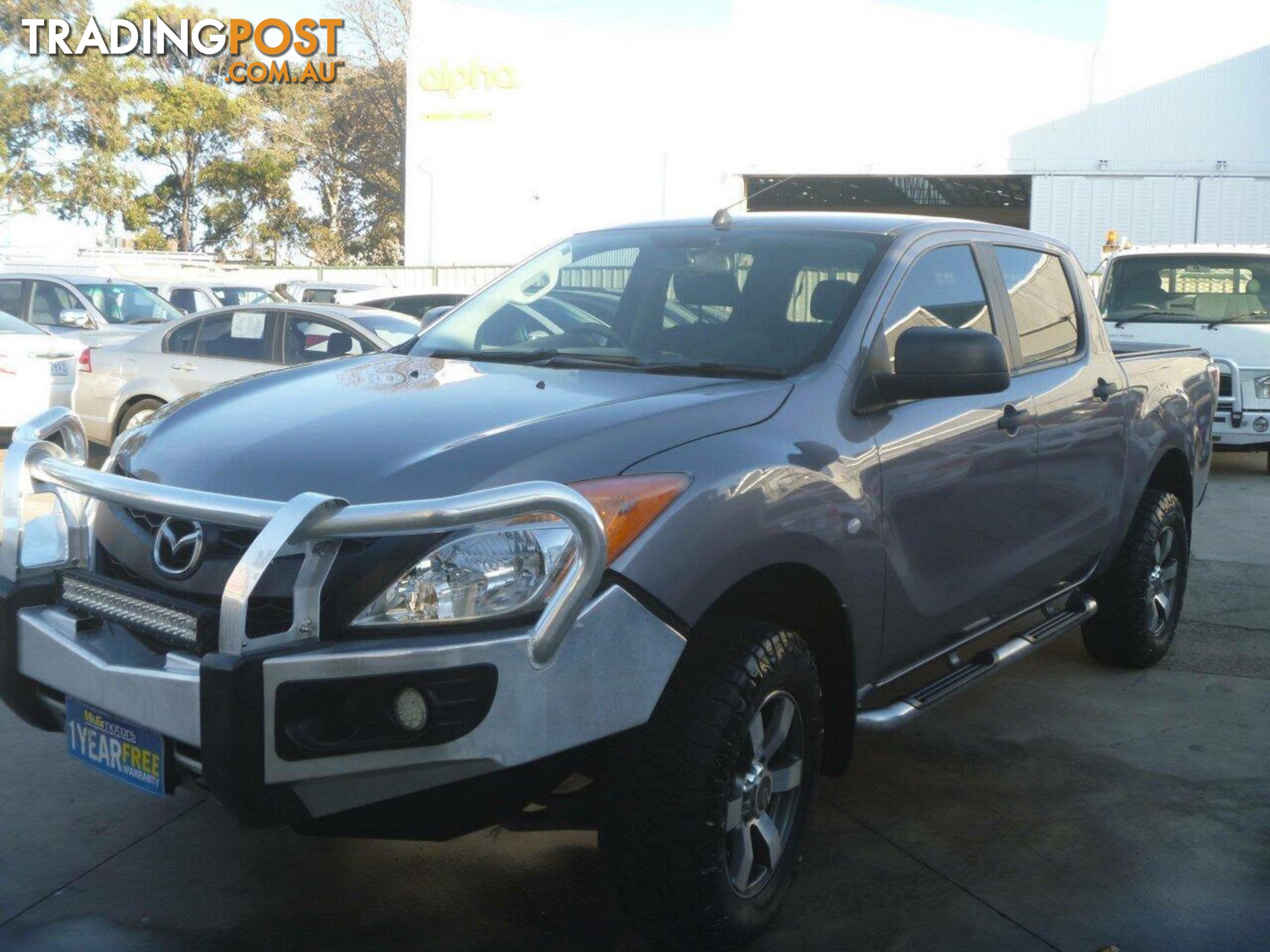 2015 MAZDA BT-50 XT (4X2) MY13 UTE TRAY