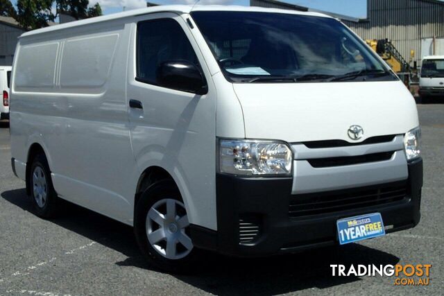 2018 TOYOTA HIACE LWB KDH201R MY16 COMMERCIAL, 4 DOORS, 2 SEATS