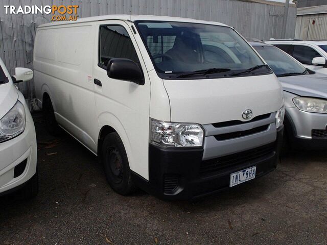 2018 TOYOTA HIACE LWB KDH201R MY16 COMMERCIAL, 4 DOORS, 2 SEATS