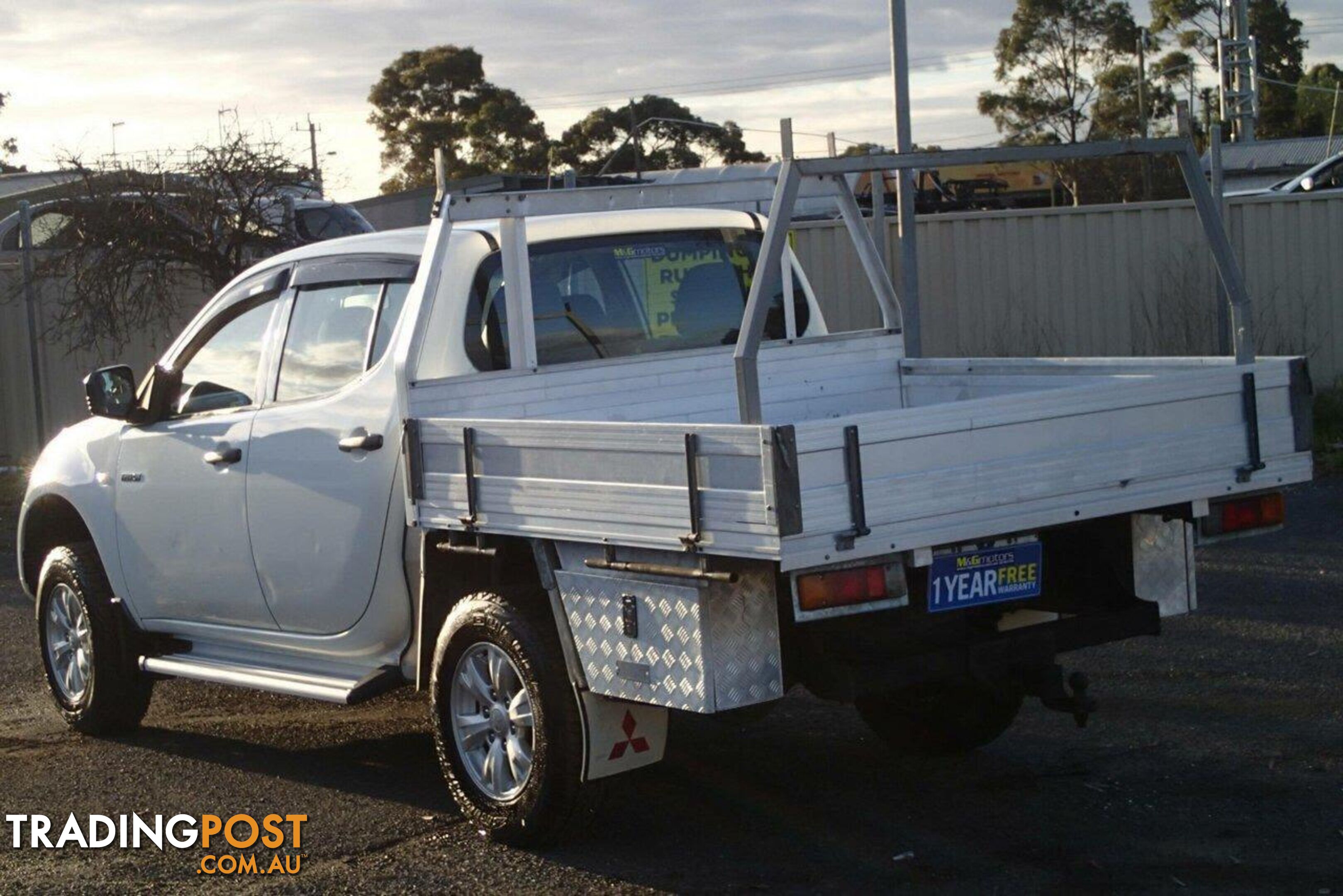 2010 MITSUBISHI TRITON GLX MN MY10 UTE TRAY, 4 DOORS, 5 SEATS