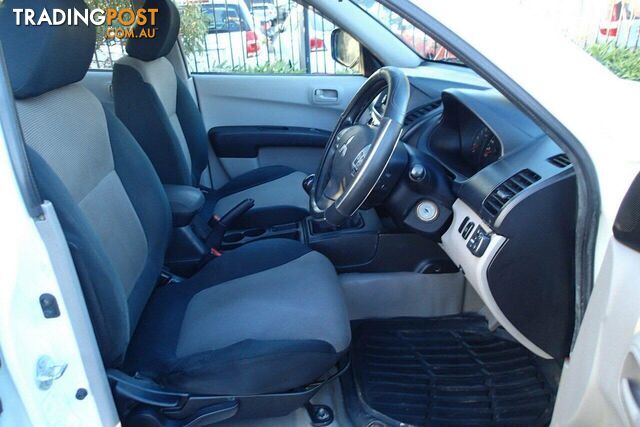 2010 MITSUBISHI TRITON GLX MN MY10 UTE TRAY, 4 DOORS, 5 SEATS