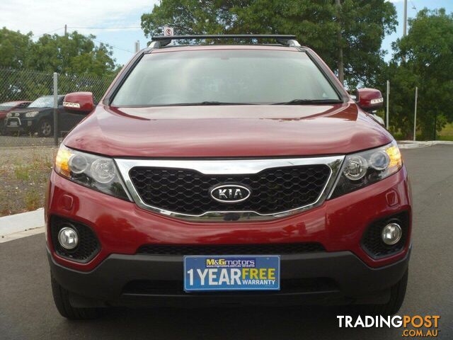 2011 KIA SORENTO PLATINUM (4X4) XM MY12 SUV, 4 DOORS, 7 SEATS