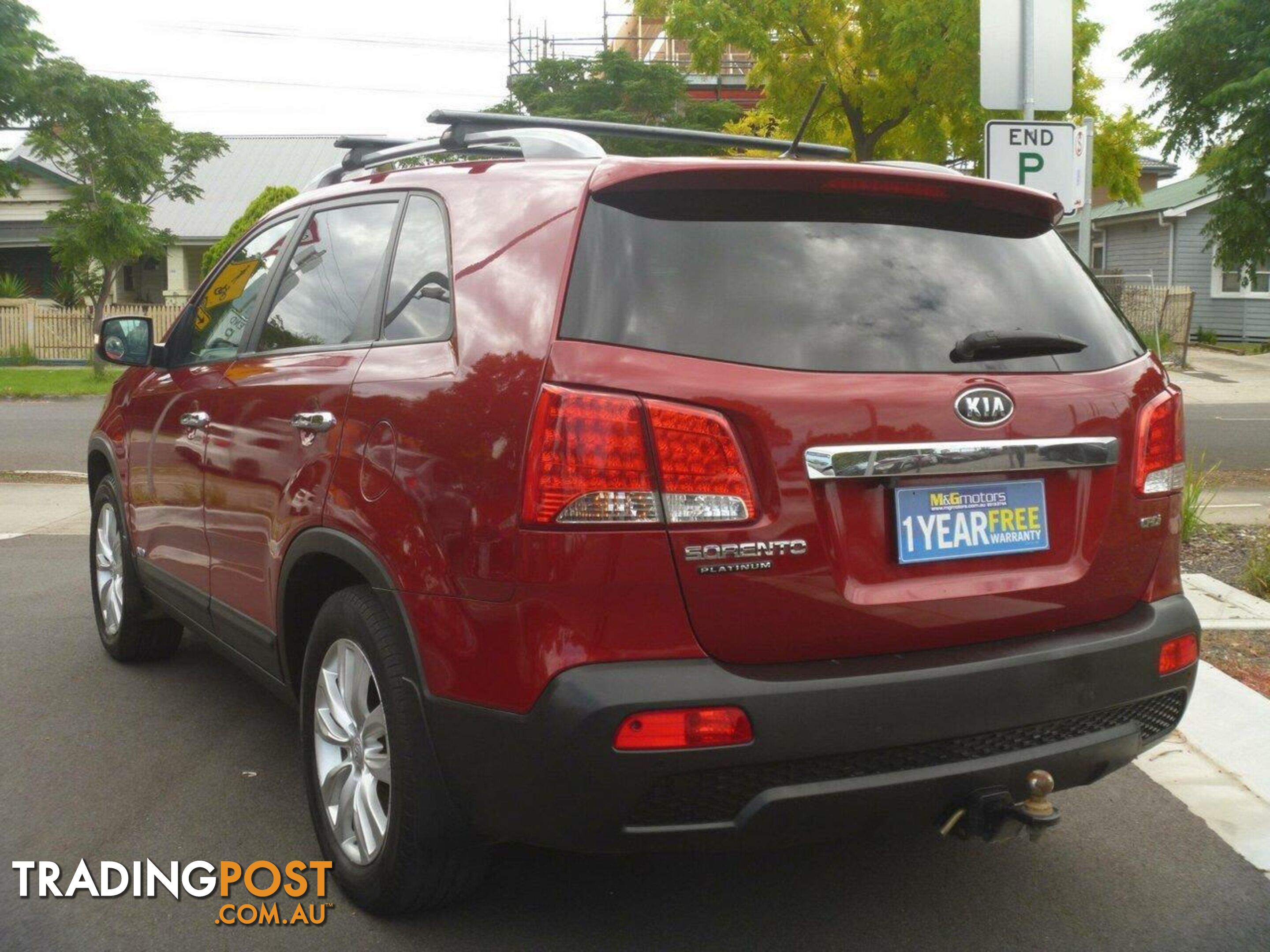 2011 KIA SORENTO PLATINUM (4X4) XM MY12 SUV, 4 DOORS, 7 SEATS