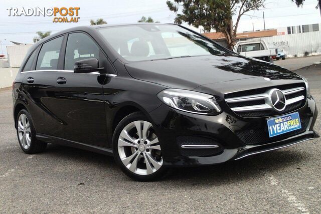 2015 MERCEDES-BENZ B200  246 MY14 HATCH, 5 DOORS, 5 SEATS