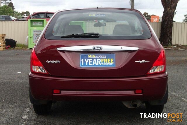 2002 FORD LASER LXI KQ HATCH, 5 DOORS, 5 SEATS